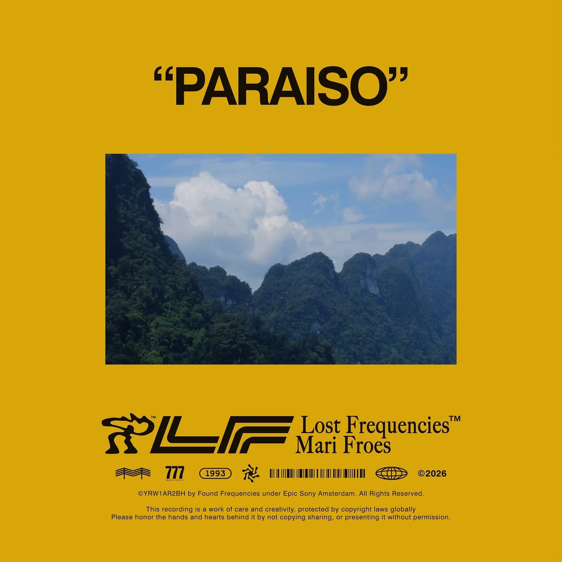 Lost Frequencies i Mari Froes, zdjęcie promocyjne singla „Paraíso”